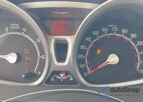 2013 Ford Fiesta Se z USA, uszkodzony, nr VIN 3FADP4BJ0DM218913